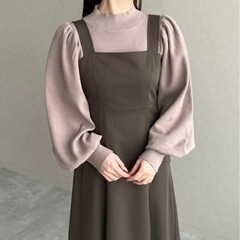 ⭐️美品⭐️ フラップポケットジャンスカ mysty woman ワンピースの画像