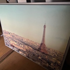 エッフェル塔、パリの街並みを写した絵画の画像