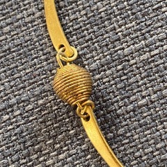 美品 ネックレス ゴールド シルバー （合金） の画像