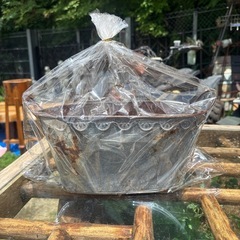 ガーデニング用品　シャビー　レトロ　植木鉢の画像