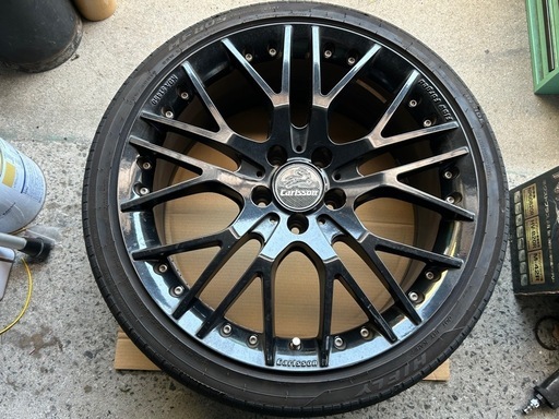 や*い様 カールソン 19インチ アルミホイール4本 カールソン 19インチ Carlsson 1/10X 4本セット (Sora) 朽網の