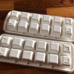 氷トレー2つの画像