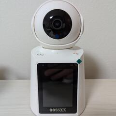 【新品・未使用】OOSSXX ワンタッチ通話対応 見守りカメラ／防犯カメラ📷
★スマホ連携／自動追跡／500万画素／屋内用の画像