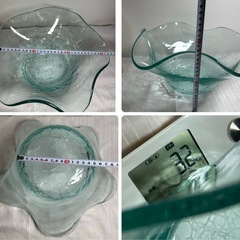 天然石&ガラス容器　総重量10kg
の画像