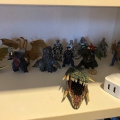 ゴジラフィギュアセットの画像