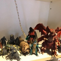ゴジラフィギュアセットの画像