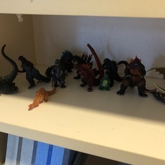 ゴジラフィギュアセットの画像