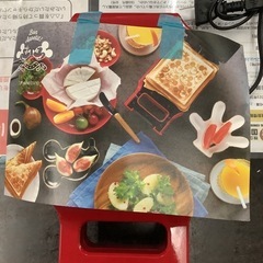 Francfranc Disney ミッキー ホットサンドメーカー　　リサイクルショップ宮崎屋　佐土原店　25,10.9Fの画像