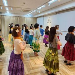 中目黒駅より徒歩6分 Hula studio Kukuna♡　経験者クラスも未経験者クラスも仲間達募集中😆😄😊の画像