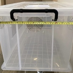 【大型80cm】ゴールデンハムスター用クリアケージ／通気性抜群・カスタム多数！の画像