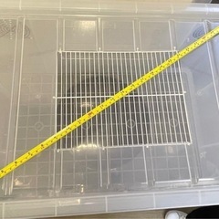 【大型80cm】ゴールデンハムスター用クリアケージ／通気性抜群・カスタム多数！の画像