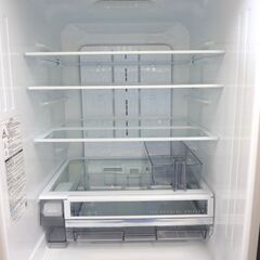 札幌市 清田区 東芝 TOSHIBA 5ドア 冷蔵庫 ラピスアイボリー 左開き  VEGETA GZシリーズ 大型冷蔵庫の画像