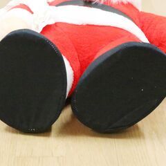 無料　ぬいぐるみ　サンタクロース　横33㎝×奥行き24㎝×高さ44㎝　人形　クリスマス　中古品の画像