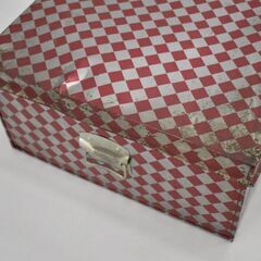 レトロブリキ衣装ケースの画像