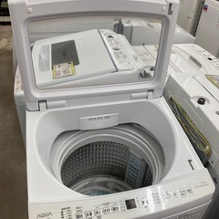 🫧超高年式🫧2024年式🫧AQUA アクア🫧7kg洗濯機🫧自動お掃除機能🫧省エネ🫧低騒音🫧AQW-V7E3🫧6344の画像