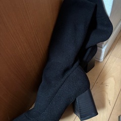 美品ニットブーツの画像