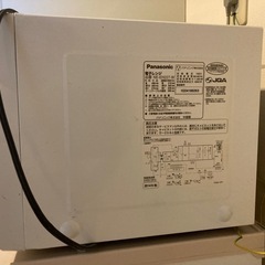 パナソニック 電子レンジ (NE-EH227-W)の画像