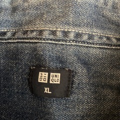 【ユニクロ】デニムシャツの画像