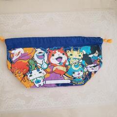妖怪ウォッチ　ナップザックと巾着袋の画像