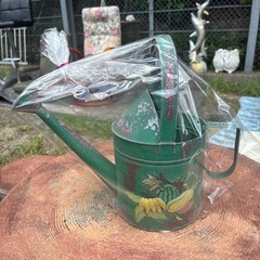 すいか　ジョウロ　カントリー　レトロ　シャビー