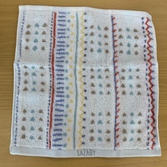 美原店　未使用 SAZABY ハンドタオル フェイスタオル　2点セットの画像