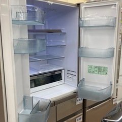 7/28 値下げ🧊HITACHI 日立🧊520Lフレンチドア冷蔵庫🧊日本製🧊2019年式🧊まるごとチルド🧊特鮮氷温ルーム🧊新鮮スリープ野菜室🧊R-HW52K🧊6303の画像