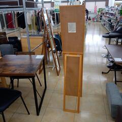 リユースのサカイ太田店★ジモティ割あり★  スタンドミラー ナチュラル H148×D38.5×W29 クリーニング済み OJ10136の画像