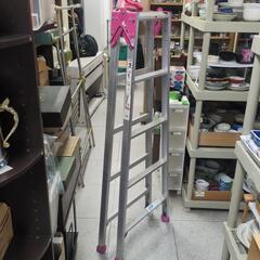 ★新入荷 脚立 はしご兼用 アルミ脚立 5尺 アルミ製 はしご の画像
