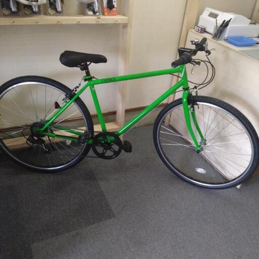 新車 引取限定 クロスバイク HEAD ZUUL ダークグリーン 新車 引取限定