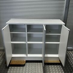 店頭引き渡し 中古 キャビネット 収納 棚 シューズボックス 家具の画像