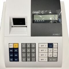 クローバー電子 レジスター N100LC 箱付 カギなし 通電確認済の画像