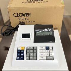 クローバー電子 レジスター N100LC 箱付 カギなし 通電確認済