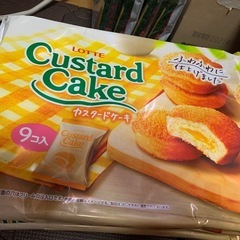 カスタードケーキ　9個いり2セットの画像