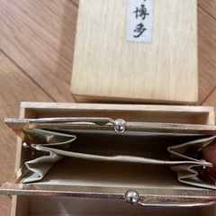 がま口財布の画像