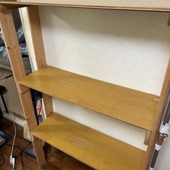 木製棚の画像