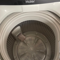 【決まりました】洗濯機 5.5㎏ haier jw-c55dの画像