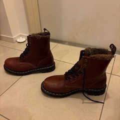 ドクターマーチン　ファーブーツ　の画像
