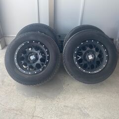  価格交渉可能！！　150ランクルプラド等に！！　265/65/17　エクストリームJ　4本セット！！の画像