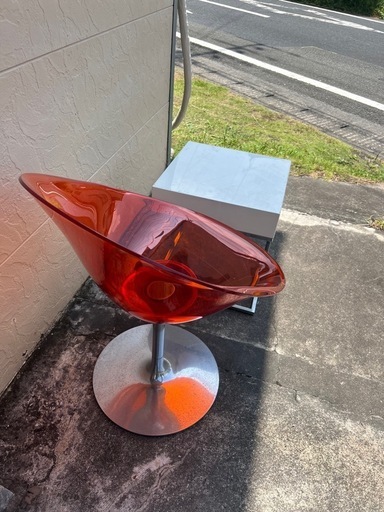 カフェセット kartell カルテル 椅子 イタリア製 サイドテーブル 大塚家具