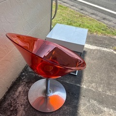 カフェセット　kartell カルテル　椅子　イタリア製　サイドテーブル　大塚家具の画像