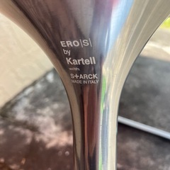 カフェセット　kartell カルテル　椅子　イタリア製　サイドテーブル　大塚家具の画像