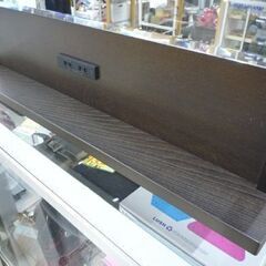 綾野製作所 木製フレーム 卓上 スタンドミラー E-80MR 幅80cm ダークブラウン コンセント2口付き カガミ ミラー 鏡 かがみ 苫小牧西店の画像