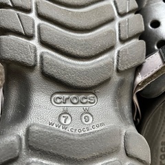 クロックスサンダル　アウトドア 中古の画像