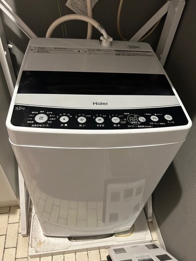 洗濯機　Haier  4.5kg