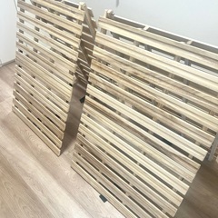 ダブルサイズ すのこ ベッドの画像