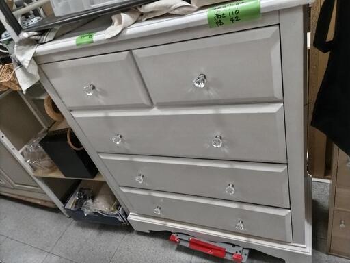 訳あり品！【28】フレンチ調ホワイトチェスト三段四つ引き木製収納家具姫系タンス mch5276_lp01.jpg