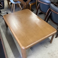 ⭐️中古品‼️円卓 110cm 送料込み 引き取りも可能！コタツ机 ⭐️中古品‼️円卓 110cm 送料込み 引き取りも可能！コタツ机