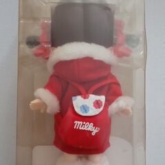 モダンなペコちゃん&ポコちゃん 人形 ＋ ペコちゃん人形 2004　FUJIYA/不二家 PEKO FAMILY CLUBの画像