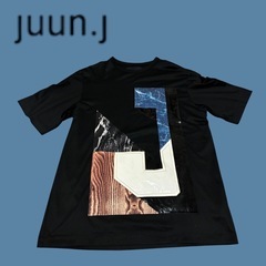 最終値引き！早い物勝ち！Juun.J Tシャツ マーブル柄 46の画像