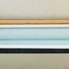 【12/8月迄の出品 】ロールスクリーン(プルコード式) 薄いブルー　165 x 240cmの画像